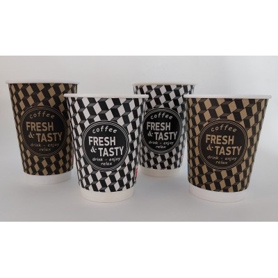 XΑΡΤΙΝΑ ΠΟΤΗΡΙΑ ΔΙΠΛΟΤΟΙΧΑ - ΚΡΑΦΤ - ΣΕΙΡΑ ''FRESH & TASTY'' - ΚΑΤΗΓΟΡΙΑ