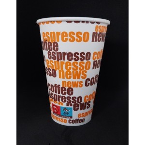 XΑΡΤΙΝΟ ΠΟΤΗΡΙ ΜΟΝΟΤΟΙΧΟ 10/12ΟΖ ΚΟΛΩΝΑΤΟ  Φ80 - ΣΕΙΡΑ ''ΚΟΚΚΟΣ'' 