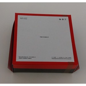 ΚΟΥΤΙ ΖΑΧΑΡΟΠΛΑΣΤΕΙΟΥ ''ΤΟΥΛΙΠΑ'' Νο 10 ΜΕ ΕΣΩΤΕΡΙΚΗ ΕΠΙΣΤΡΩΣΗ ΜΕΤΑΛΙΖΕ ή ΔΙΑΦΑΝΗ 