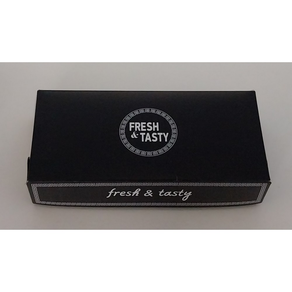 ΚΟΥΤΙ ΨΗΤΟΠΩΛΕΙΟΥ ΜΕΤΑΛΙΖΕ ΔΙΑΝΟΜΗΣ ΤΡΟΦΙΜΩΝ ΝΤΕΛΙΒΕΡΙ Νο 6 - ΜΕΡΙΔΑ ΓΥΡΟΣ - ''FRESH & TASTY'' 