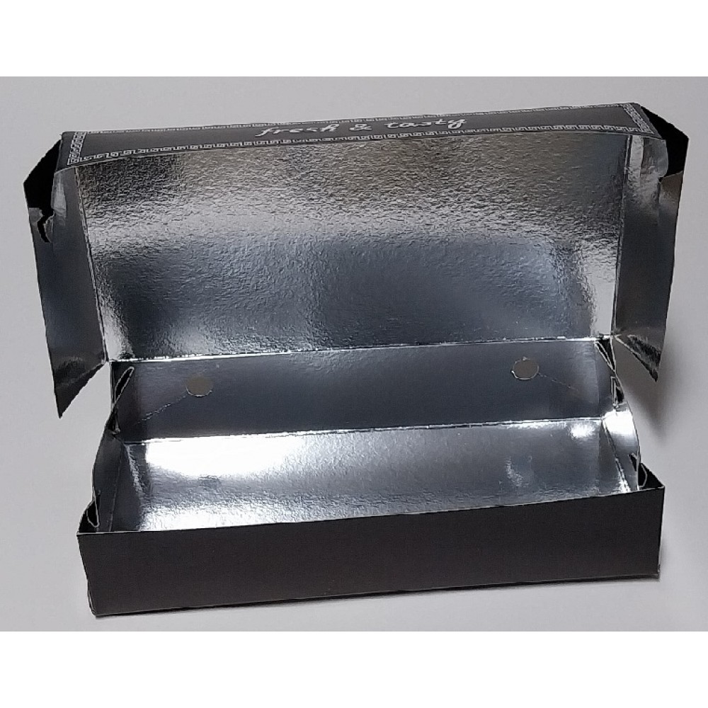 ΚΟΥΤΙ ΨΗΤΟΠΩΛΕΙΟΥ ΜΕΤΑΛΙΖΕ ΔΙΑΝΟΜΗΣ ΤΡΟΦΙΜΩΝ ΝΤΕΛΙΒΕΡΙ Νο 6 - ΜΕΡΙΔΑ ΓΥΡΟΣ - ''FRESH & TASTY'' 