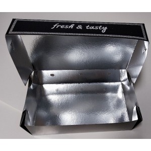 ΚΟΥΤΙ ΨΗΤΟΠΩΛΕΙΟΥ ΜΕΤΑΛΙΖΕ ΔΙΑΝΟΜΗΣ ΤΡΟΦΙΜΩΝ ΝΤΕΛΙΒΕΡΙ Νο 7 - ΚΟΤΟΠΟΥΛΟ ΜΕΓΑΛΟ - ''FRESH & TASTY'' 