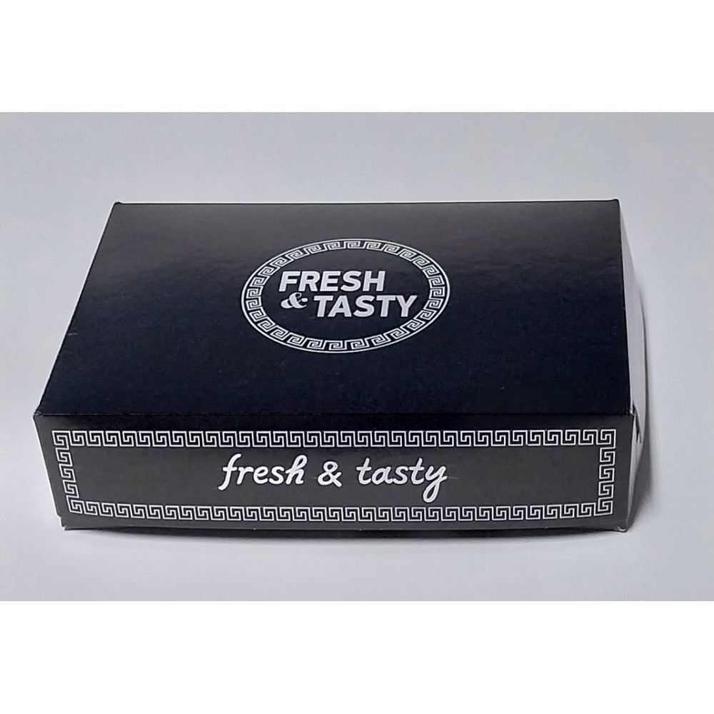 ΚΟΥΤΙ ΨΗΤΟΠΩΛΕΙΟΥ ΜΕΤΑΛΙΖΕ ΔΙΑΝΟΜΗΣ ΤΡΟΦΙΜΩΝ ΝΤΕΛΙΒΕΡΙ Ζ89 - ΜΕΓΑΛΗ ΜΕΡΙΔΑ - ''FRESH & TASTY'' 