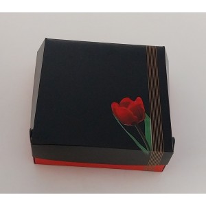 ΚΟΥΤΙ ΖΑΧΑΡΟΠΛΑΣΤΕΙΟΥ ''ΤΟΥΛΙΠΑ'' Νο 10 ΜΕ ΕΣΩΤΕΡΙΚΗ ΕΠΙΣΤΡΩΣΗ ΜΕΤΑΛΙΖΕ ή ΔΙΑΦΑΝΗ 