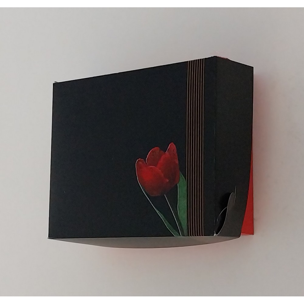 ΚΟΥΤΙ ΖΑΧΑΡΟΠΛΑΣΤΕΙΟΥ ''ΤΟΥΛΙΠΑ'' Νο 4 ΜΕ ΕΣΩΤΕΡΙΚΗ ΕΠΙΣΤΡΩΣΗ ΜΕΤΑΛΙΖΕ ή ΔΙΑΦΑΝΗ 