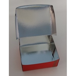 ΚΟΥΤΙ ΖΑΧΑΡΟΠΛΑΣΤΕΙΟΥ ''ΤΟΥΛΙΠΑ'' Νο 6 ΜΕ ΕΣΩΤΕΡΙΚΗ ΕΠΙΣΤΡΩΣΗ ΜΕΤΑΛΙΖΕ ή ΔΙΑΦΑΝΗ 