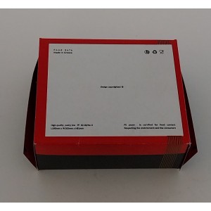 ΚΟΥΤΙ ΖΑΧΑΡΟΠΛΑΣΤΕΙΟΥ ''ΤΟΥΛΙΠΑ'' Νο 6 ΜΕ ΕΣΩΤΕΡΙΚΗ ΕΠΙΣΤΡΩΣΗ ΜΕΤΑΛΙΖΕ ή ΔΙΑΦΑΝΗ 