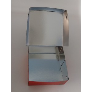 ΚΟΥΤΙ ΖΑΧΑΡΟΠΛΑΣΤΕΙΟΥ ''ΤΟΥΛΙΠΑ'' Νο 8 ΜΕ ΕΣΩΤΕΡΙΚΗ ΕΠΙΣΤΡΩΣΗ ΜΕΤΑΛΙΖΕ ή ΔΙΑΦΑΝΗ 