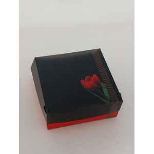 ΚΟΥΤΙ ΖΑΧΑΡΟΠΛΑΣΤΕΙΟΥ ''ΤΟΥΛΙΠΑ'' Νο 8 ΜΕ ΕΣΩΤΕΡΙΚΗ ΕΠΙΣΤΡΩΣΗ ΜΕΤΑΛΙΖΕ ή ΔΙΑΦΑΝΗ 