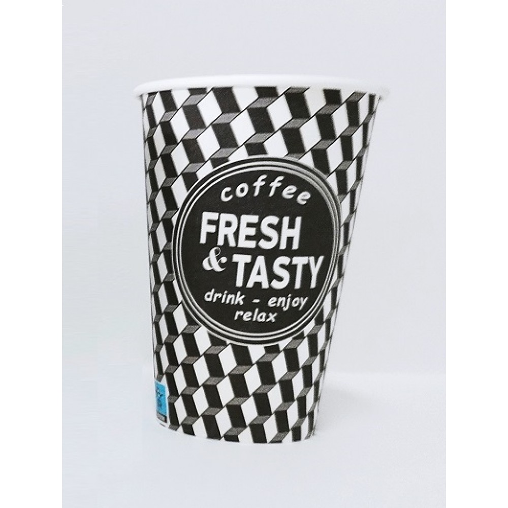 XΑΡΤΙΝΟ ΠΟΤΗΡΙ ΜΟΝΟΤΟΙΧΟ 16ΟΖ - ΣΕΙΡΑ ''FRESH & TASTY'' 