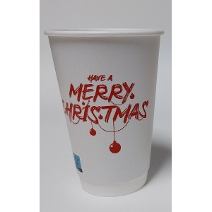 XΑΡΤΙΝΟ ΠΟΤΗΡΙ 16ΟΖ ΧΡΙΣΤΟΥΓΕΝΝΙΑΤΙΚΟ ΛΕΥΚΟ ΔΙΠΛΟΤΟΙΧΟ