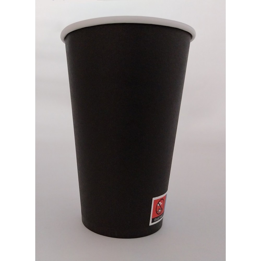 XΑΡΤΙΝΟ ΠΟΤΗΡΙ ΜΟΝΟΤΟΙΧΟ 10/12ΟΖ ΚΟΛΩΝΑΤΟ Φ80 - ΣΕΙΡΑ ''ΜΑΥΡΑ'' 