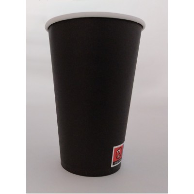 XΑΡΤΙΝΟ ΠΟΤΗΡΙ ΜΟΝΟΤΟΙΧΟ 10/12ΟΖ ΚΟΛΩΝΑΤΟ Φ80 - ΣΕΙΡΑ ''ΜΑΥΡΑ'' 