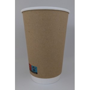 XΑΡΤΙΝΟ ΠΟΤΗΡΙ ΔΙΠΛΟΤΟΙΧΟ ΚΡΑΦΤ 16ΟΖ 