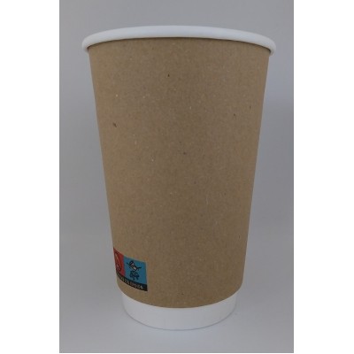 XΑΡΤΙΝΟ ΠΟΤΗΡΙ ΔΙΠΛΟΤΟΙΧΟ ΚΡΑΦΤ 16ΟΖ 