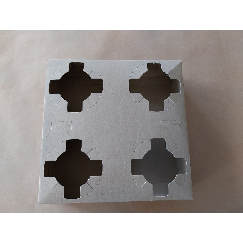 ΠΟΤΗΡΟΘΗΚΗ ΚΡΑΦΤ 4 ΘΕΣΕΩΝ 