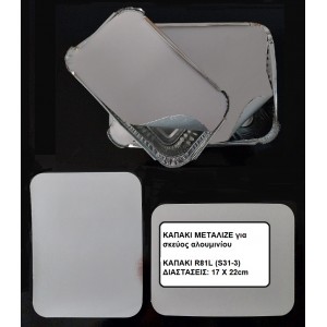 ΚΑΠΑΚΙ ΜΕΤΑΛΙΖΕ R81L/S31-3 ΓΙΑ ΠΑΡΑΛΛΗΛΟΓΡΑΜΜΟ ΣΚΕΥΟΣ ΑΛΟΥΜΙΝΙΟΥ