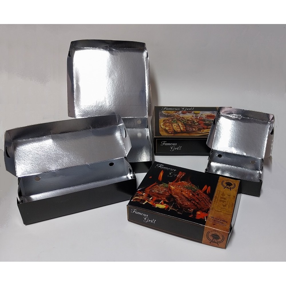 KΟΥΤΙ ΨΗΤΟΠΩΛΕΙΟΥ ΜΕΤΑΛΙΖΕ ΔΙΑΝΟΜΗΣ ΤΡΟΦΙΜΩΝ ΝΤΕΛΙΒΕΡΙ Νο 1 - ΠΑΤΑΤΑ ΜΟΝΗ - ''FAMOUS GRILL'' 