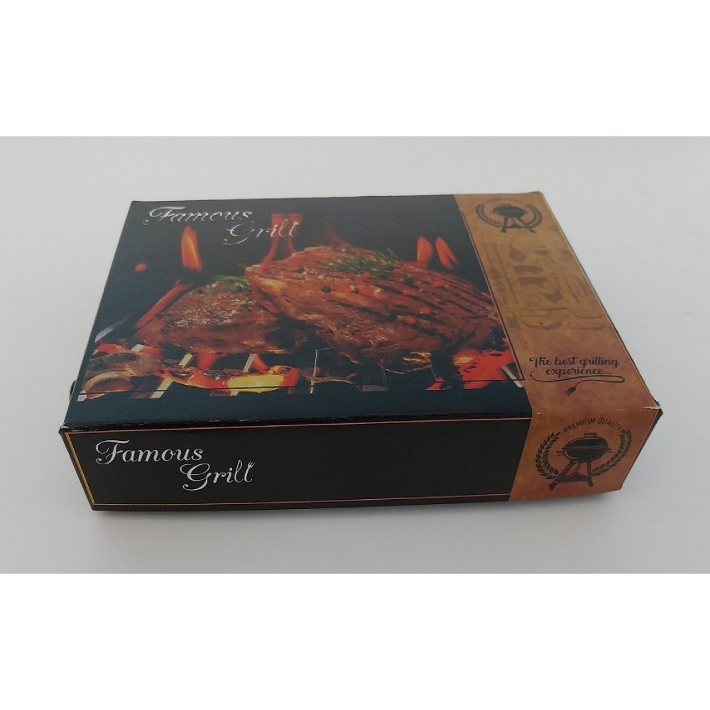 ''FAMOUS GRILL'' ΚΟΥΤΙΑ ΨΗΤΟΠΩΛΕΙΟΥ ΜΕΤΑΛΙΖΕ ΔΙΑΝΟΜΗΣ ΤΡΟΦΙΜΩΝ ΝΤΕΛΙΒΕΡΙ - ΚΑΤΗΓΟΡΙΑ