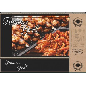 ''FAMOUS GRILL'' ΚΟΥΤΙΑ ΨΗΤΟΠΩΛΕΙΟΥ ΜΕΤΑΛΙΖΕ ΔΙΑΝΟΜΗΣ ΤΡΟΦΙΜΩΝ ΝΤΕΛΙΒΕΡΙ - ΚΑΤΗΓΟΡΙΑ