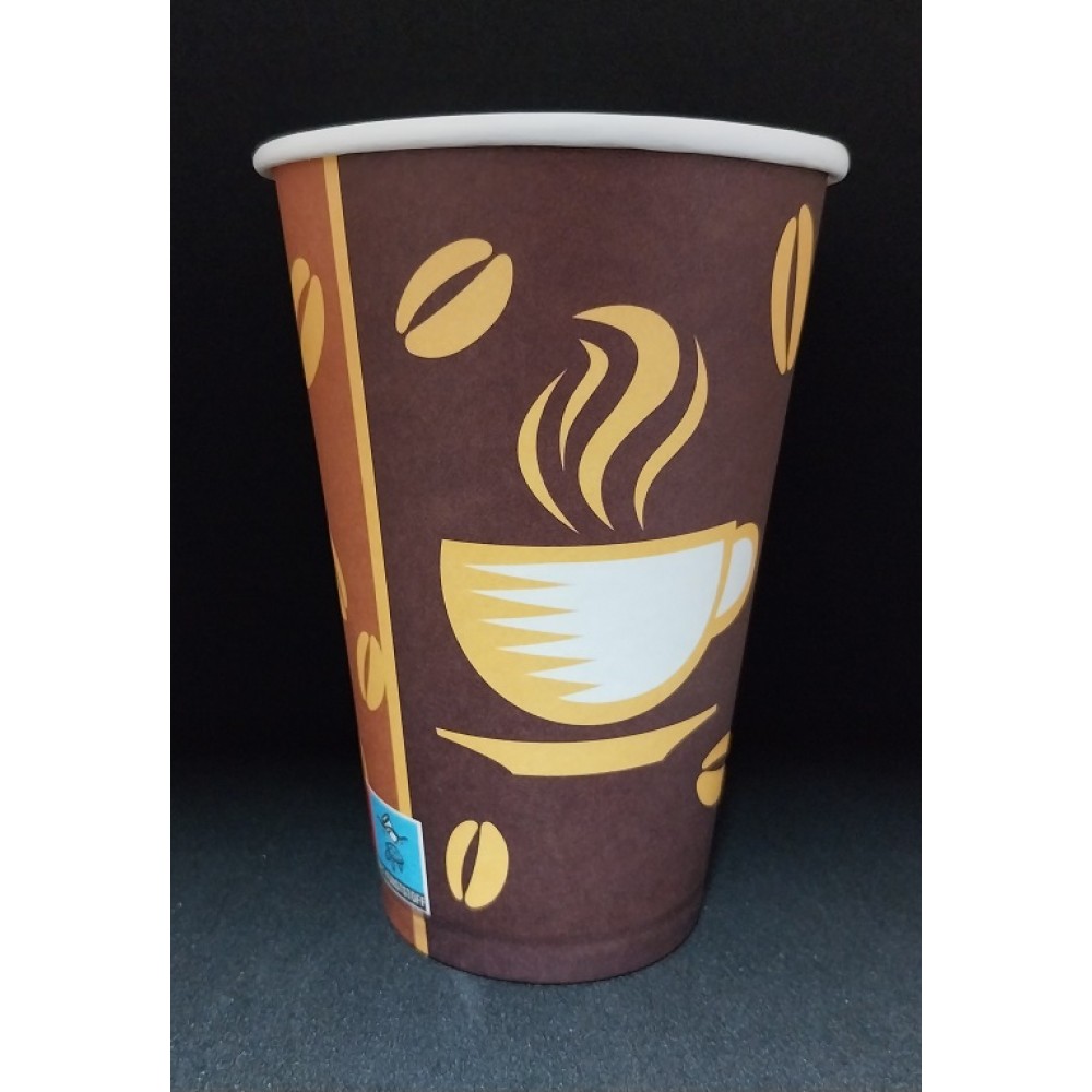 EΙΔΙΚΗ ΠΡΟΣΦΟΡΑ  XΑΡΤΙΝO ΠΟΤΗΡΙ ΜΟΝΟΤΟΙΧO  10/12OZ ΚΟΛΩΝΑΤΟ - ΤΙΜΗ 16 ΕΥΡΩ/1000 ΤΕΜ - ΣΕΙΡΑ ''COFFEE BEAN''