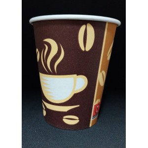 EΙΔΙΚΗ ΠΡΟΣΦΟΡΑ XΑΡΤΙΝO ΠΟΤΗΡΙ ΜΟΝΟΤΟΙΧO 8OZ - ΤΙΜΗ 12 ΕΥΡΩ/1000 ΤΕΜ - ΣΕΙΡΑ ''COFFEE BEAN''