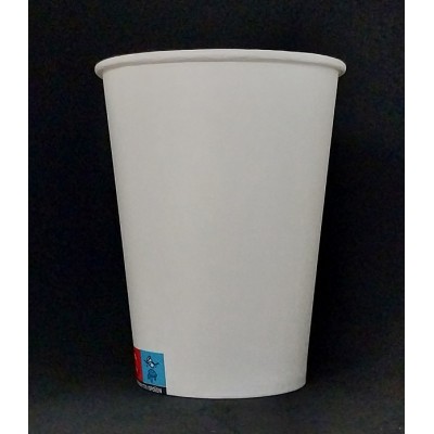 XΑΡΤΙΝΟ ΠΟΤΗΡΙ ΜΟΝΟΤΟΙΧΟ ΛΕΥΚΟ ΜΑΤ 12/14ΟΖ 