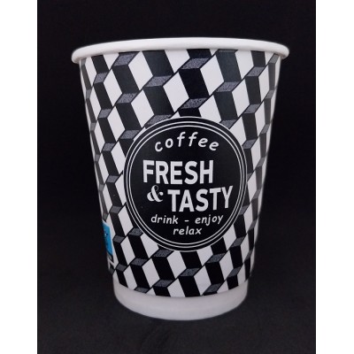 XΑΡΤΙΝΟ ΠΟΤΗΡΙ ΔΙΠΛΟΤΟΙΧΟ 8ΟΖ - ΣΕΙΡΑ ''FRESH & TASTY" 