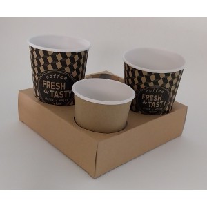 ΠΟΤΗΡΟΘΗΚΗ ΚΡΑΦΤ 4 ΘΕΣΕΩΝ 