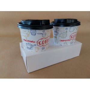 NEO 2024 XΑΡΤΙΝΟ ΠΟΤΗΡΙ ΔΙΠΛΟΤΟΙΧΟ 12/14ΟΖ - ''TAKI'S COFFEE'' 