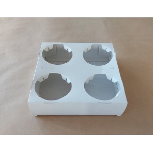 ΠΟΤΗΡΟΘΗΚΗ ΛΕΥΚΗ 4 ΘΕΣΕΩΝ  