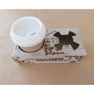 ΠΟΤΗΡΟΘΗΚΗ ''ΣΕΙΡΑ ΚΟΚΚΟΣ'' ΚΡΑΦΤ 2 ΘΕΣΕΩΝ 