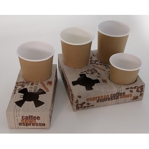 ΠΟΤΗΡΟΘΗΚΗ ''ΣΕΙΡΑ ΚΟΚΚΟΣ'' ΚΡΑΦΤ 2 ΘΕΣΕΩΝ 