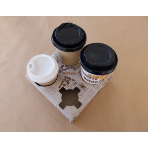 ΠΟΤΗΡΟΘΗΚΗ ''ΣΕΙΡΑ ΚΟΚΚΟΣ'' ΚΡΑΦΤ 4 ΘΕΣΕΩΝ 