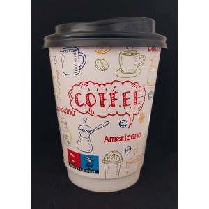 NEO 2024 XΑΡΤΙΝΟ ΠΟΤΗΡΙ ΔΙΠΛΟΤΟΙΧΟ 12/14ΟΖ - ''TAKI'S COFFEE'' 