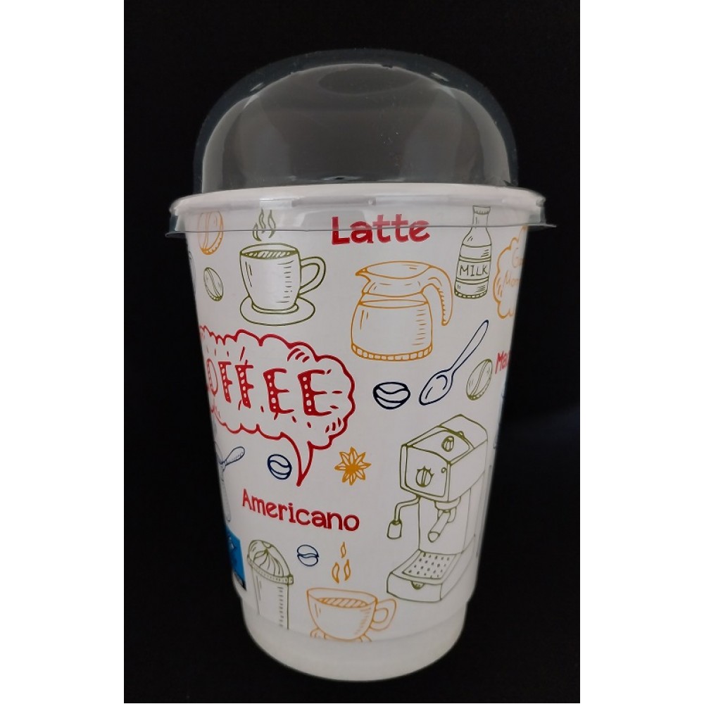 NEO 2024 XΑΡΤΙΝΟ ΠΟΤΗΡΙ ΔΙΠΛΟΤΟΙΧΟ 12/14ΟΖ - ''TAKI'S COFFEE'' 