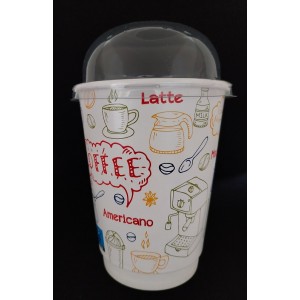 NEO 2024 XΑΡΤΙΝΟ ΠΟΤΗΡΙ ΔΙΠΛΟΤΟΙΧΟ 12/14ΟΖ - ''TAKI'S COFFEE'' 