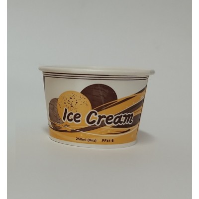 ΧΑΡΤΙΝΟ ΚΥΠΕΛΛΟ ΠΑΓΩΤΟΥ 250ml - 8OZ 