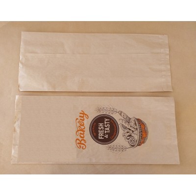 ΧΑΡΤΙΝΗ ΣΑΚΟΥΛΑ ''ΚΡΑΦΤ'' ΑΡΤΟΠΟΙΕΙΑΣ ΧΩΡΙΣ ΡΕ 20x50cm