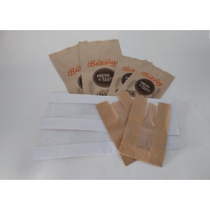 ΧΑΡΤΙΝΗ ΣΑΚΟΥΛΑ ''ΚΡΑΦΤ'' ΑΡΤΟΠΟΙΕΙΑΣ ΧΩΡΙΣ ΡΕ 17x34cm