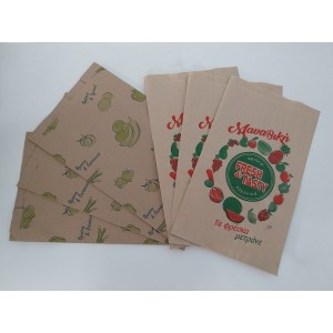 ΧΑΡΤΙΝΗ ΣΑΚΟΥΛΑ ''ΚΡΑΦΤ'' ΜΑΝΑΒΙΚΗΣ ΧΩΡΙΣ ΡΕ  20x34cm 