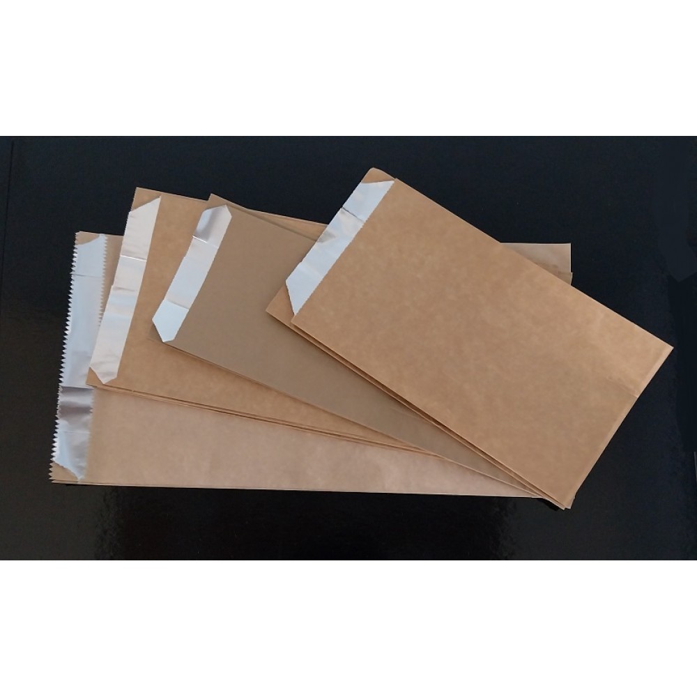 ΧΑΡΤΙΝΗ ΣΑΚΟΥΛΑ ''ΚΡΑΦΤ'' ΜΕ ΑΛΟΥΜΙΝΙΟ 17x32cm ΙΣΟΘΕΡΜΙΚΗ CHICKEN BAG  