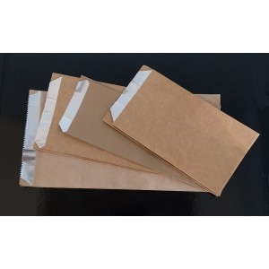 ΧΑΡΤΙΝΗ ΣΑΚΟΥΛΑ ''ΚΡΑΦΤ'' ΜΕ ΑΛΟΥΜΙΝΙΟ 17x32cm ΙΣΟΘΕΡΜΙΚΗ CHICKEN BAG  