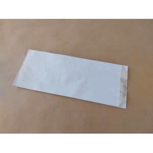 ΧΑΡΤΙΝΗ ΣΑΚΟΥΛΑ ''ΛΕΥΚΗ'' ΜΕ ΑΛΟΥΜΙΝΙΟ 9,5x28cm ΙΣΟΘΕΡΜΙΚΗ