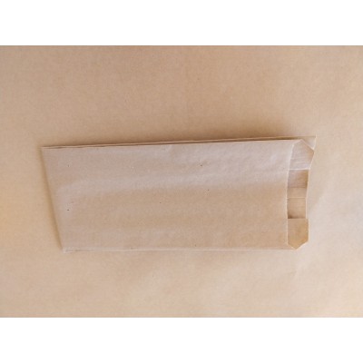 ΧΑΡΤΙΝΗ ΣΑΚΟΥΛΑ ''ΚΡΑΦΤ'' ΧΩΡΙΣ ΡΕ  9,5x22cm 