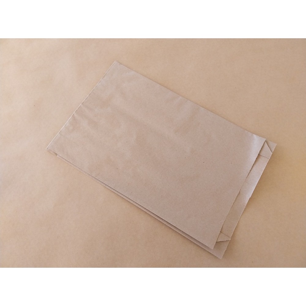 ΧΑΡΤΙΝΗ ΣΑΚΟΥΛΑ ''ΚΡΑΦΤ'' ΜΕ ΡΕ ΑΔΙΑΒΡΟΧΗ 17x32cm