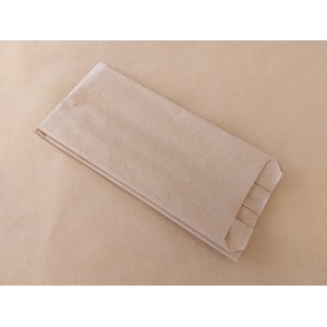 ΧΑΡΤΙΝΗ ΣΑΚΟΥΛΑ ''ΚΡΑΦΤ'' ΜΕ ΡΕ ΑΔΙΑΒΡΟΧΗ 9,5x22cm 