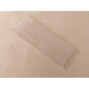 ΧΑΡΤΙΝΗ ΣΑΚΟΥΛΑ ''ΚΡΑΦΤ'' ΜΕ ΡΕ ΑΔΙΑΒΡΟΧΗ 9,5x28cm 