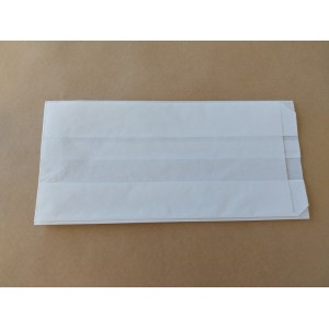 ΧΑΡΤΙΝΗ ΣΑΚΟΥΛΑ ''ΛΕΥΚΗ'' ΧΩΡΙΣ ΡΕ 12,5x28cm