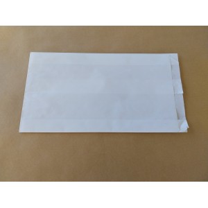 ΧΑΡΤΙΝΗ ΣΑΚΟΥΛΑ ''ΛΕΥΚΗ'' ΧΩΡΙΣ ΡΕ 17x32cm 